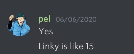 Staff of Pizza Byte confirming that Linky is a minor.