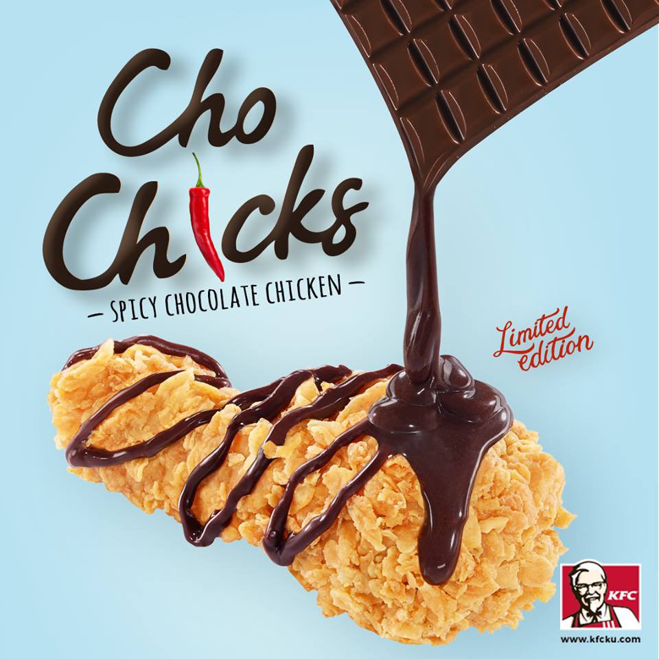 Apparently Spicy Chocolate Chicken was a thing at one point.
