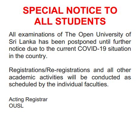 The Open University of Sri Lanka (@ouaclk) on Twitter photo 