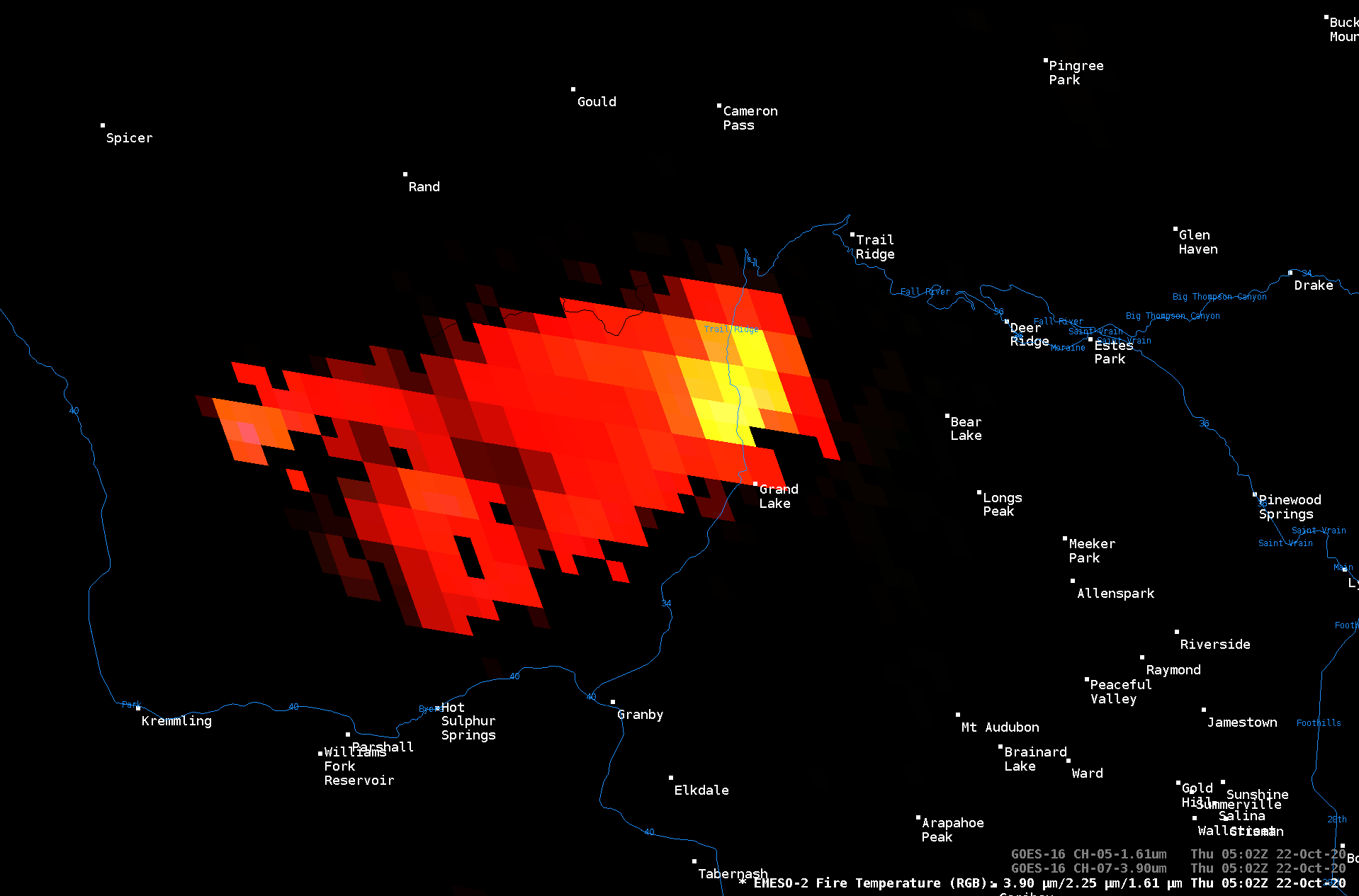 Gcgeo Maps Arcgis Com Nws Boulder On Twitter: "@Sjstran @Grandcountyoem @Grandcosheriff The  Satellite Image In The First Tweet Is From 11:02Pm. The Evacuation Map  Posted In The Second Tweet Was Taken From The Web Shortly After
