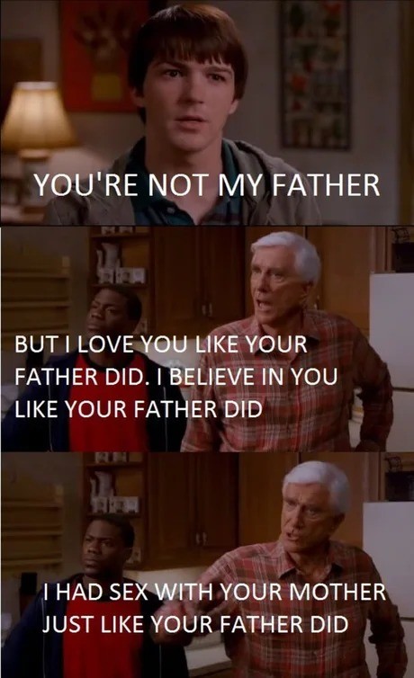 дарт вейдер i am your father. Yes i do или yes i am. Fill in the blanks with the do or does your father. You're not banana but father. Does your father like.