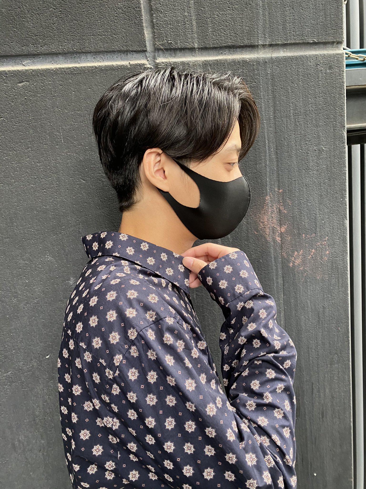 Wataru 韓流センターパート グク センターパート センターパート男子 黒髪センターパート