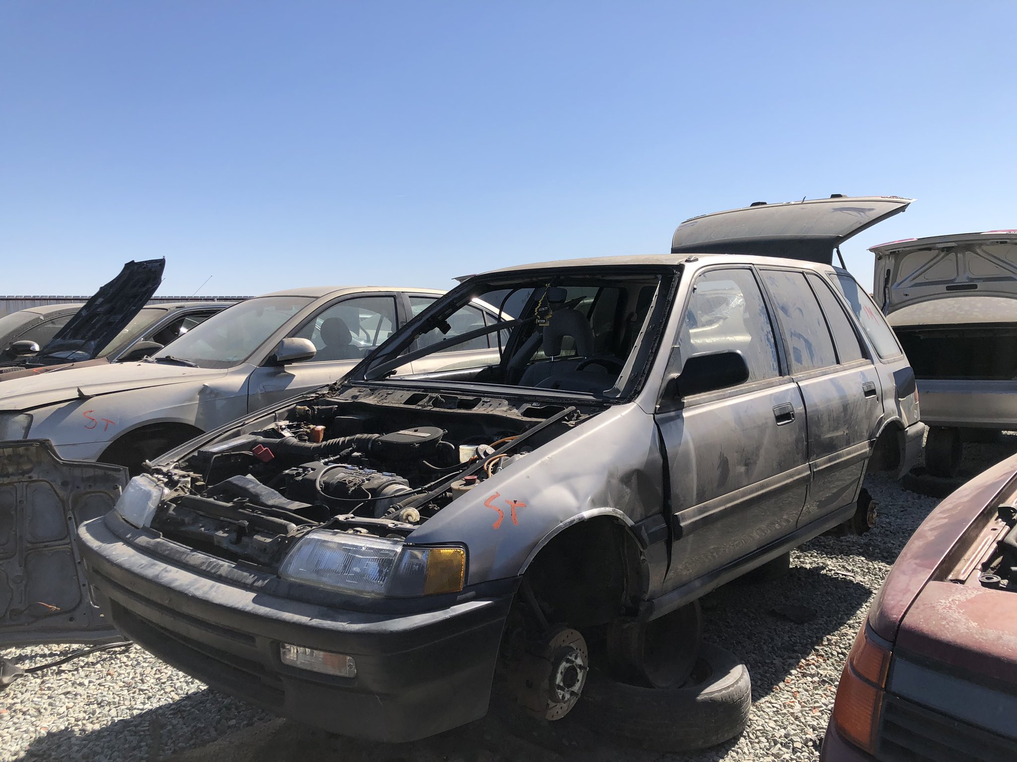 シビックシャトル コーナーレンズ 格安 美品 シビックシャトル EF