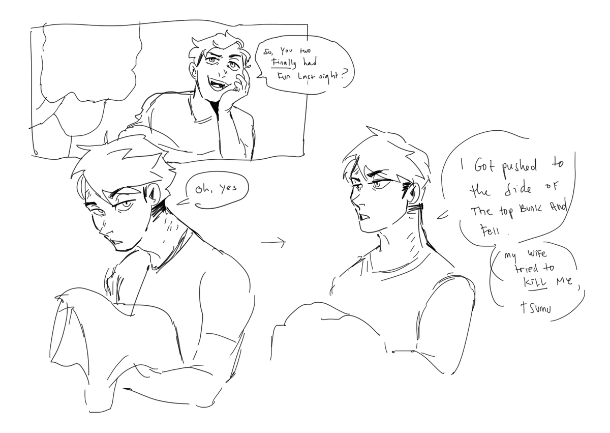 @fey_cia EXTRA: PISSED 'SAMU ENDING SKETCHES THAT I FORGOT TO INCLUDE NYHSAUD 