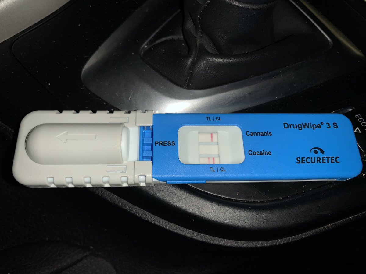 OscarRomeo1268's tweet photo. However the result was not so good for the driver on a @DrugWipeUK as he tested positive for #Cocaine #OneInTheBin Turns out its the second time this month he has been arrested for a drug driving offence https://t.co/d4vBhkvru9