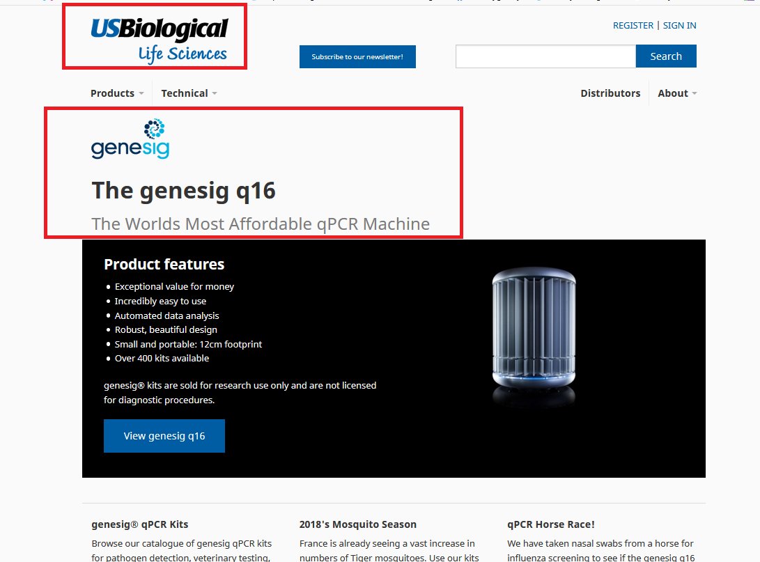  #NOVACYT  #NCYT  #ALNOV  #PRIMERDESIGNLTD  #NVYTFUnited States Biologicalif you are looking for Genesig 1,378 kits foundThe genesig q16veterinary testsworldwide distributorsUnited States https://www.usbio.net/promos/genesig 