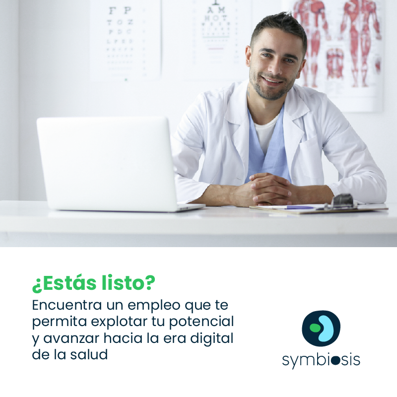 Symbiosissalud's tweet photo. Lleva tus habilidades más allá de la clínica, es hora de ejercer la medicina del siglo XXI. Visita nuestra sección de empleo en https://t.co/xx99AQ0abG https://t.co/UUIs1ap3CK