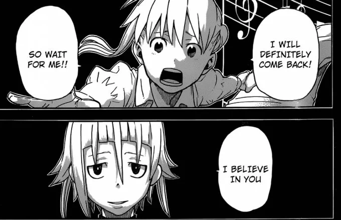 Soul Eater fans: stop asking what Crona's gender is and start asking when Maka's gonna rescue them from being trapped in the moon because I'm suffering (This is literally how the manga ends...) 