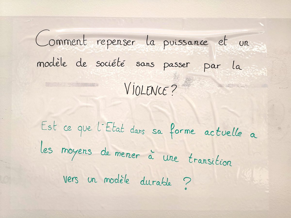 Séminaire sur " Gouverner l' #anthropocene" avec les étudiants transdiciplinaires de l'université Grenoble Alpes. Et chaque années, leurs questions afutées🙏 . Merci pour l'invitation <a href="/CitizenCampus/">CitizenCampus</a> <a href="/UGrenobleAlpes/">Université Grenoble Alpes</a>