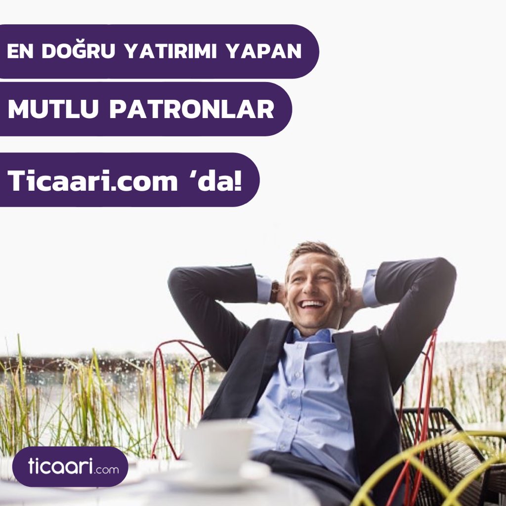 ticaari's tweet photo. En doğru ve kârlı yatırım yapan mutlu patronlar https://t.co/GNgpWYzYAY ‘da! 👨🏻💼
https://t.co/6mIIDPp1QK ‘da bulacağınız ilanlar Türkiye’nin ticari gayrimenkul uzmanları tarafından seçilerek yayınlanıyor. 👨🏻💻👩🏻💻
#ticaaricom #yatırım #mutlupatronlar #patron #ceo #marka #turkey https://t.co/LYAZQ9fXqd