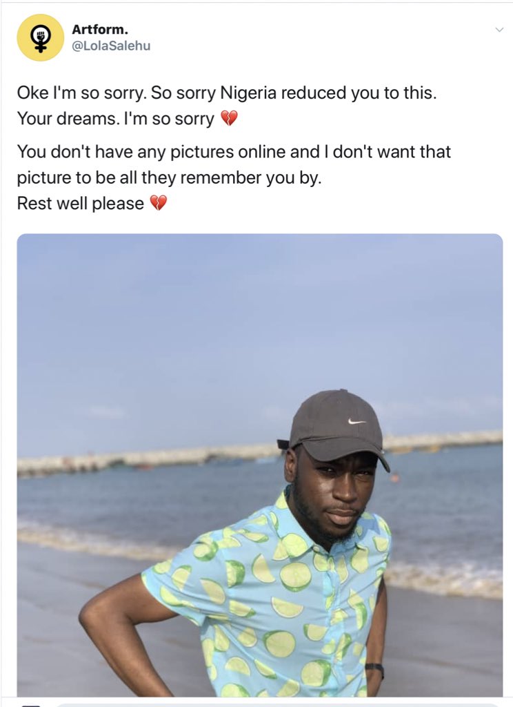 yungtunesneh2's tweet photo. Deep insight into how oke died. A piece from his jnr bro.
#rip oke rest in peace oke tompolo vice president #SeyiTinubu #TinubuIsAKiller #CongoIsBleeding https://t.co/2A8euwSh9J