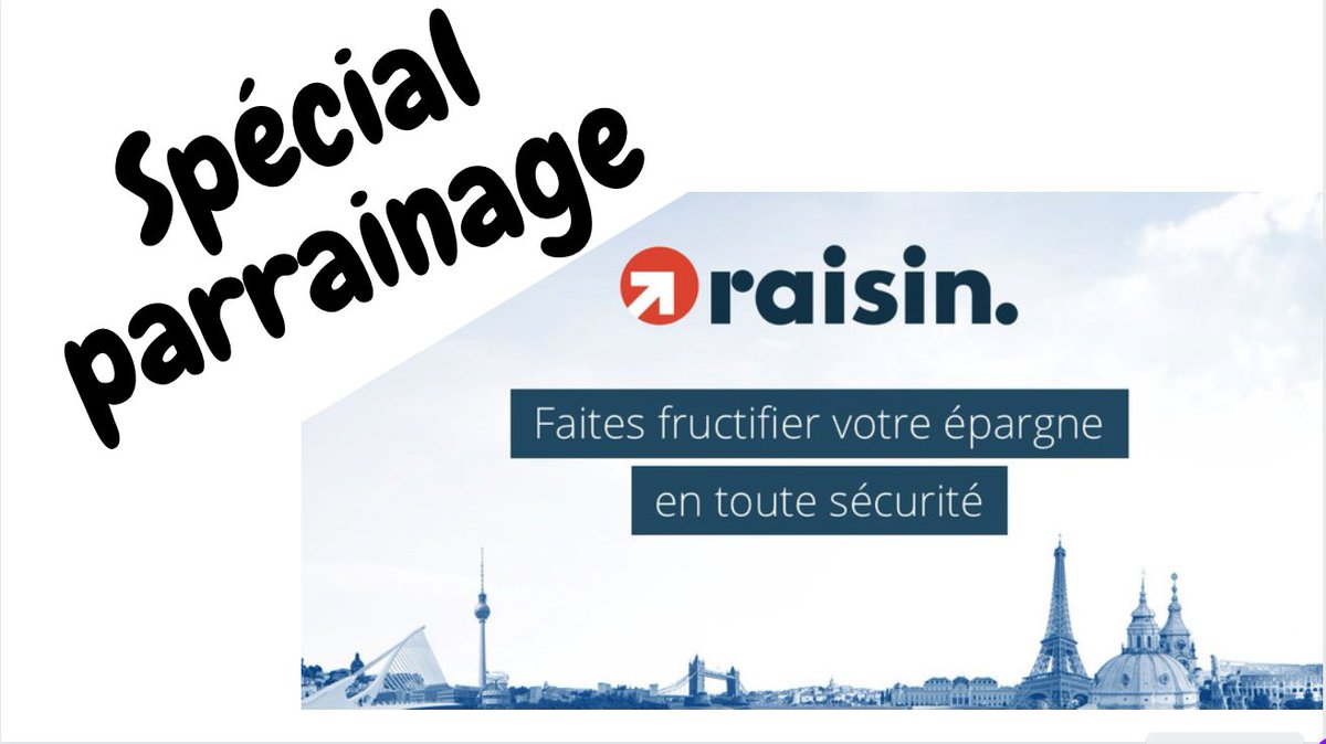 Tout savoir sur le parrainage 💰de #Raisin 
(comparateur allemand 100% gratuit d'offres d'épargne sécurisées en Europe)
🔹comparateurbanque.com/raisin/rasin-p…
#fintech #prime de 50€*, Compte rémunéré, livret d'épargne @Raisin_FR 
🔸Voir leur offre comparateurbanque.com/go/raisin/