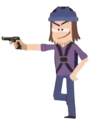 character_gun's tweet photo. Suction cup man with a gun https://t.co/1q9KpV03Oj