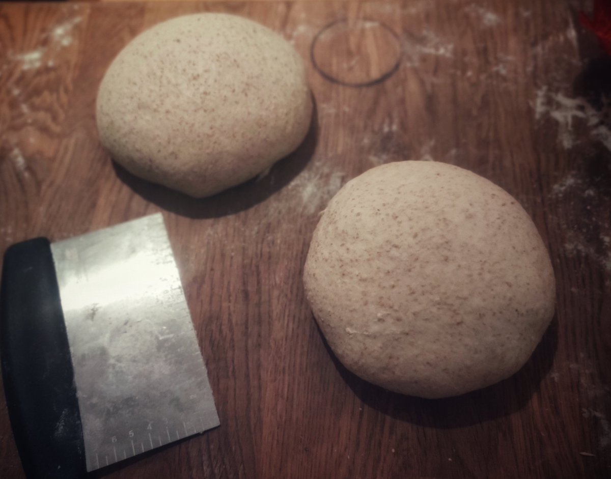 5. Basic SourdoughSome good advice that I took from  @BakeWithJack , was to double up on your ingredients and for the time and effort of making the dough, you get two loaves, advice I use every time. So we will be using 900g of flour and 200g of starter for our dough.