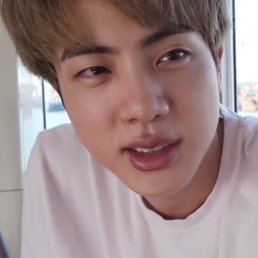 Bare faced seokjin ; an ethereal thread