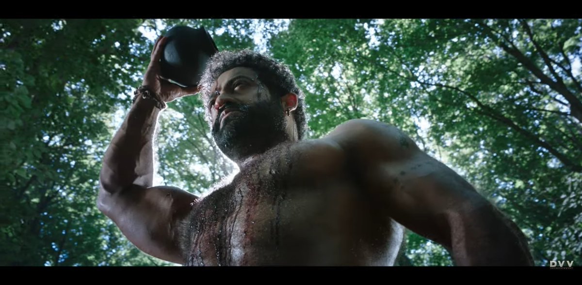 This Two shots Spectacular #RamarajuForBheem 🔥🔥🔥🔥 <a href="/tarak9999/">Jr NTR</a> as bheem Never Before Treat to Movie Lovers 💥