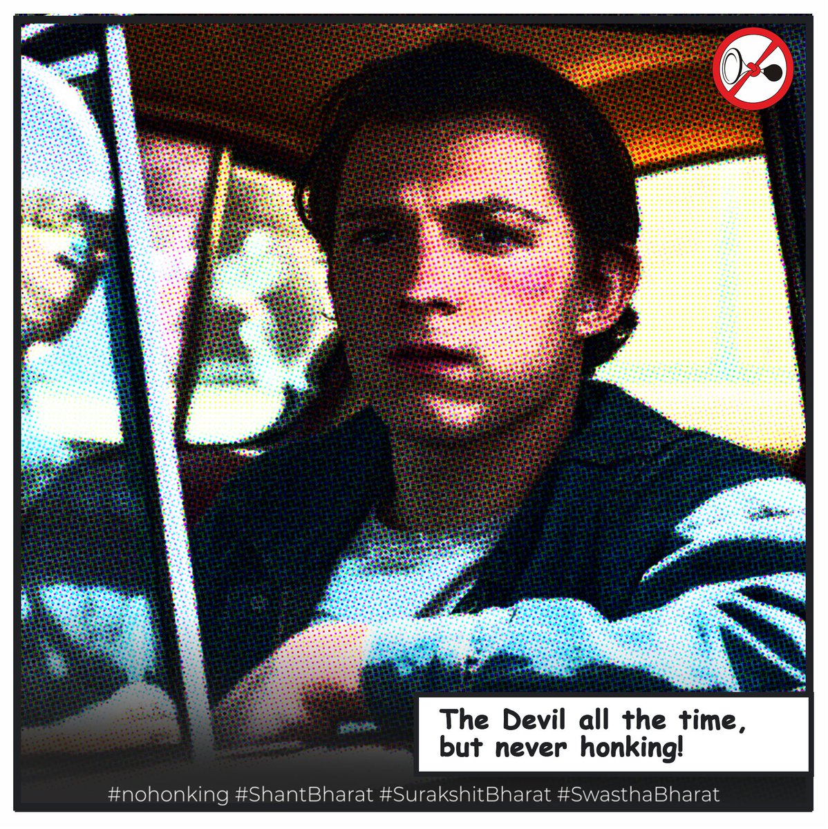 Noise pollution is the Devil's deed. 
<a href="/netflix/">Netflix</a> <a href="/Social_Samosa/">Social Samosa</a> 
#ShantBharat #SurakshitBharat #SwasthBharat #Nohonking #HornNotOkPls