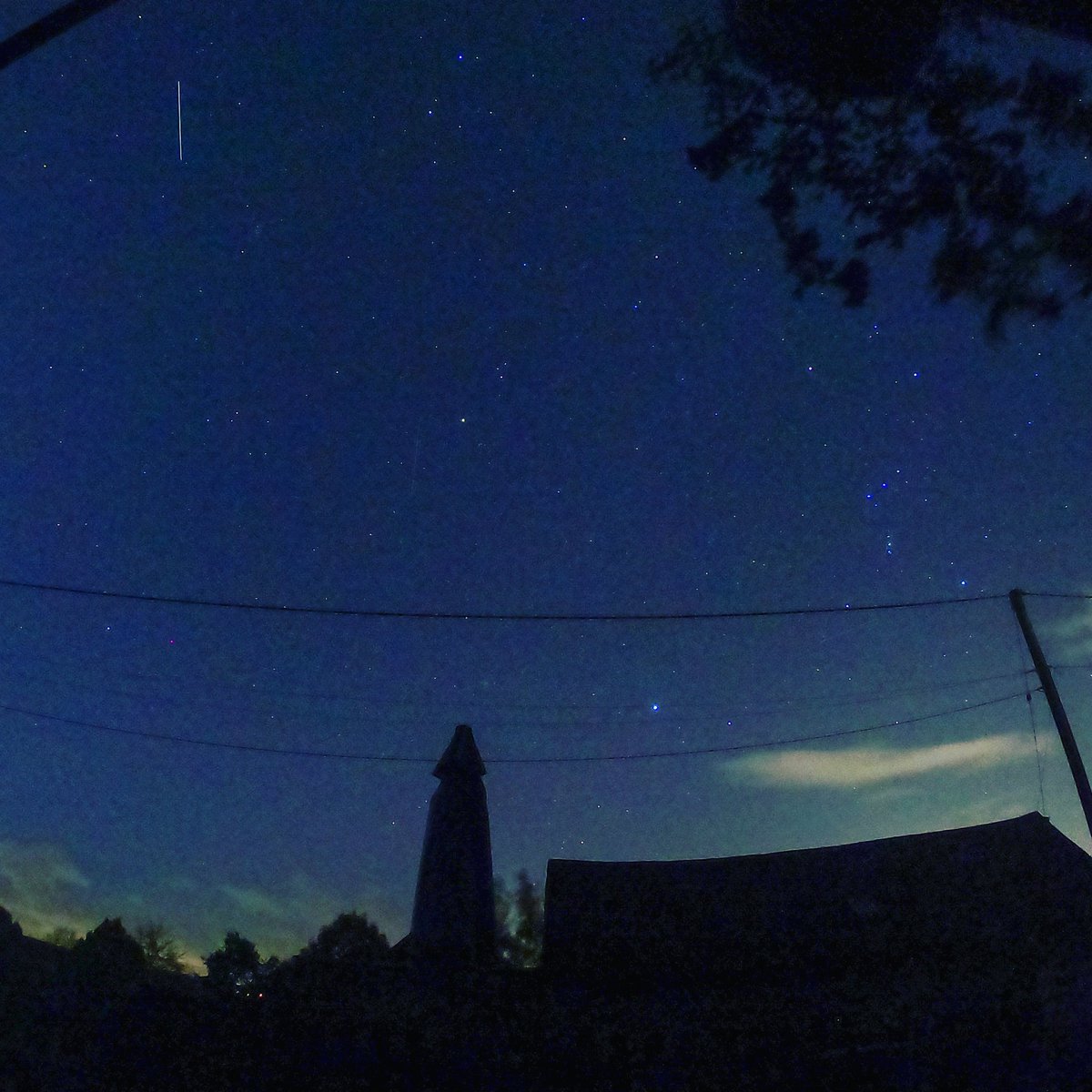 Shooting star over horsham  #Orionids