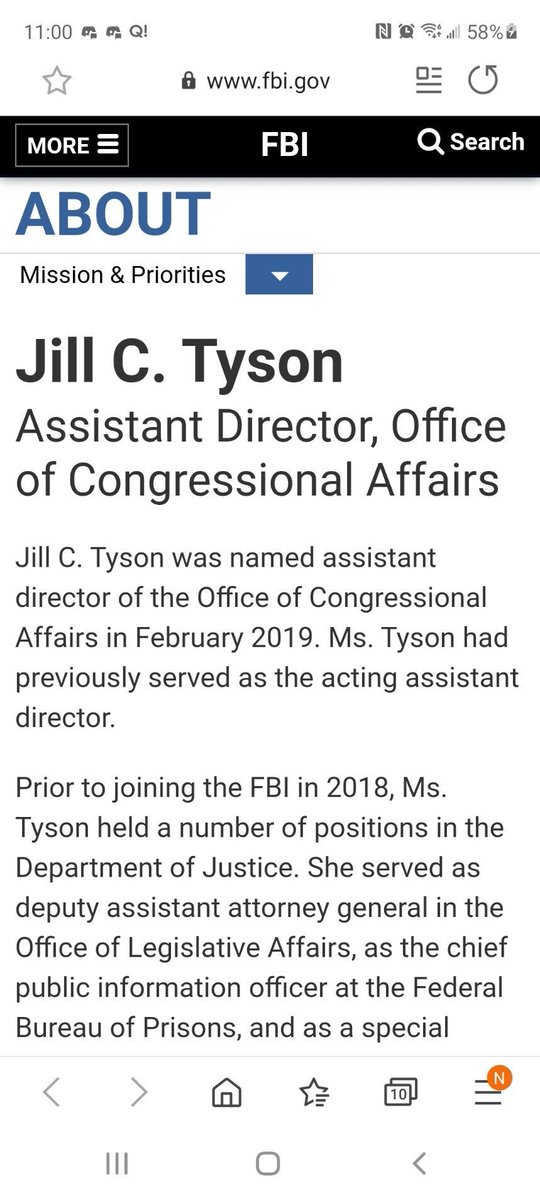 24 Sep 2020Q: (4755)"How are other investigations 'bridged' to 'illegal spy' campaign?" https://www.fbi.gov/about/leadership-and-structure/fbi-executives/kohler https://www.fbi.gov/about/leadership-and-structure/fbi-executives/tyson