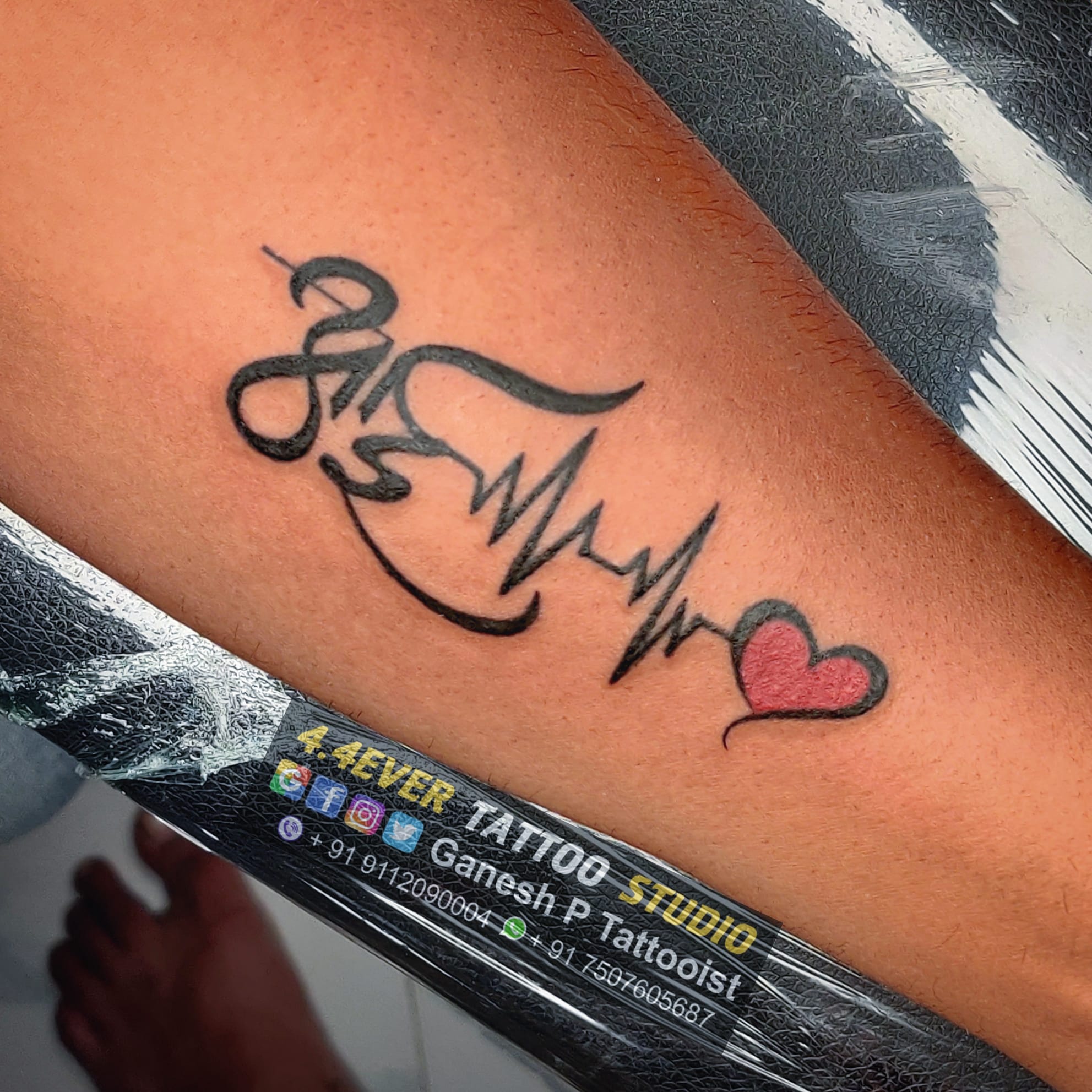 Ganesh P Tattooist on Twitter आई aai Name heart Ecg tattoo  colouerfull work design tattoo by Ganesh Panchal Tattooist  colouerfull tattoo ihopeyoulikeit maharashtra Pune mumbai nandedpost  ganeshptattooist 2020 address shop 