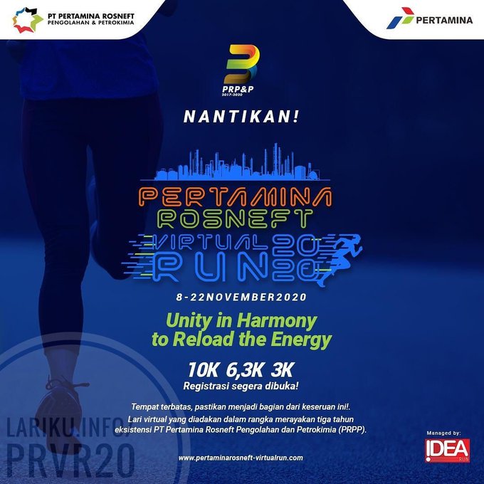 Pertamina Rosneft Virtual Run • 2020