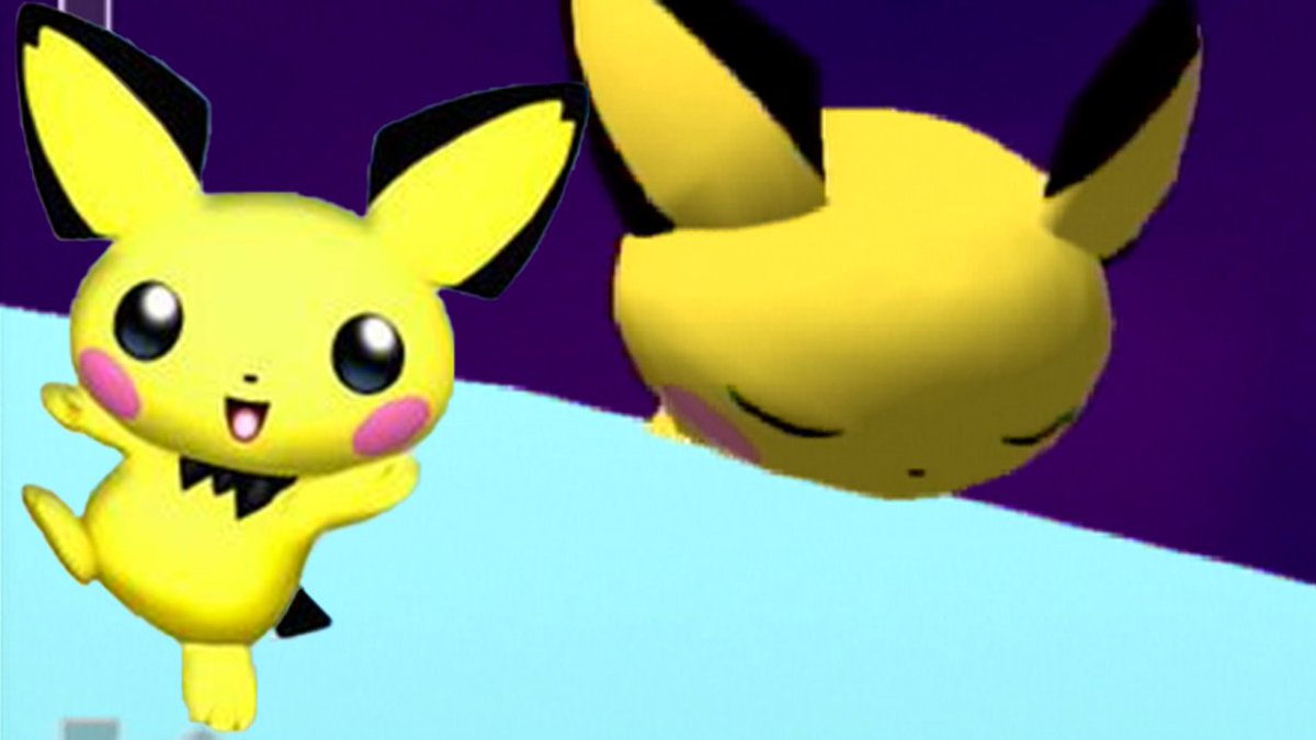 Vgbc Amsa このあと16時開始 着地スキ半分 スマブラdxのピチューが速すぎる T Co grxtydx8 Youtubeより