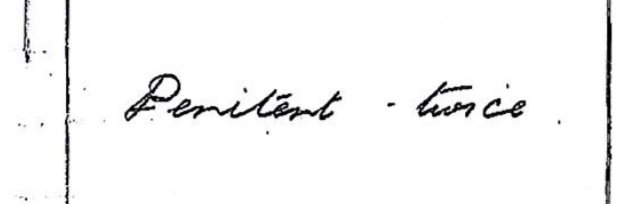 I helped a mother sent to Tuam apply for her records. The state failed to give her all of them. With the Magdalene inquiry archive sealed, she had to ask the Sisters of Mercy. Their ledger shows why she was sent from Tuam to their Laundry: "penitent - twice". Two children taken.