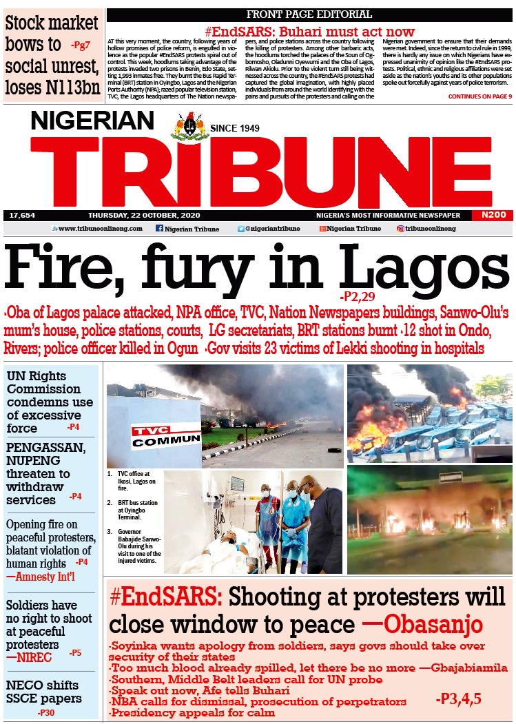 fuoyesmilegist1's tweet photo. Today Newspaper frontpage https://t.co/ob6sveb8Lw