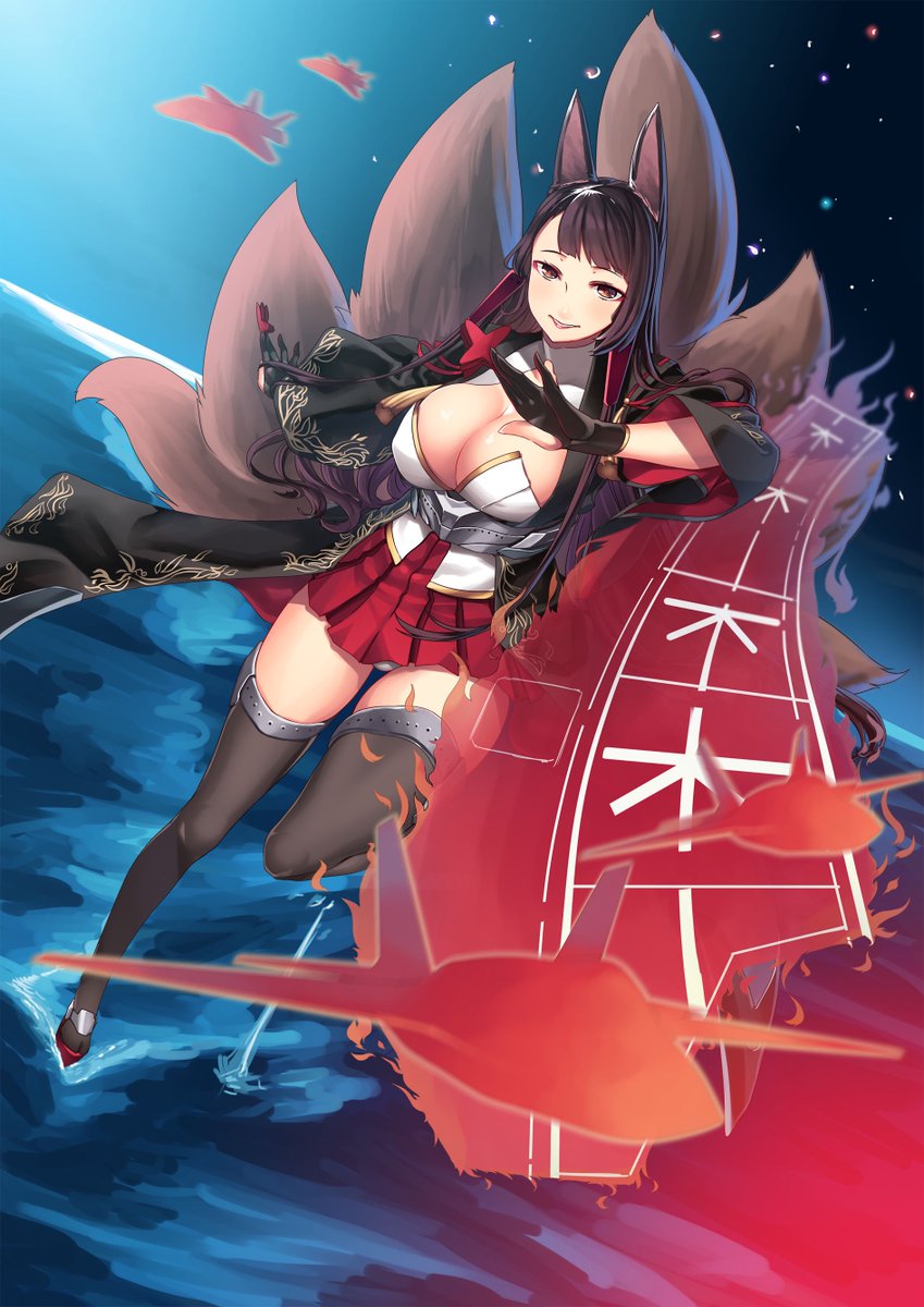 Azur lane корабли. Азур Лейн. Azur Lane Акаги. Акага Азур Лейн. Акаги и Кага Азур Лейн.