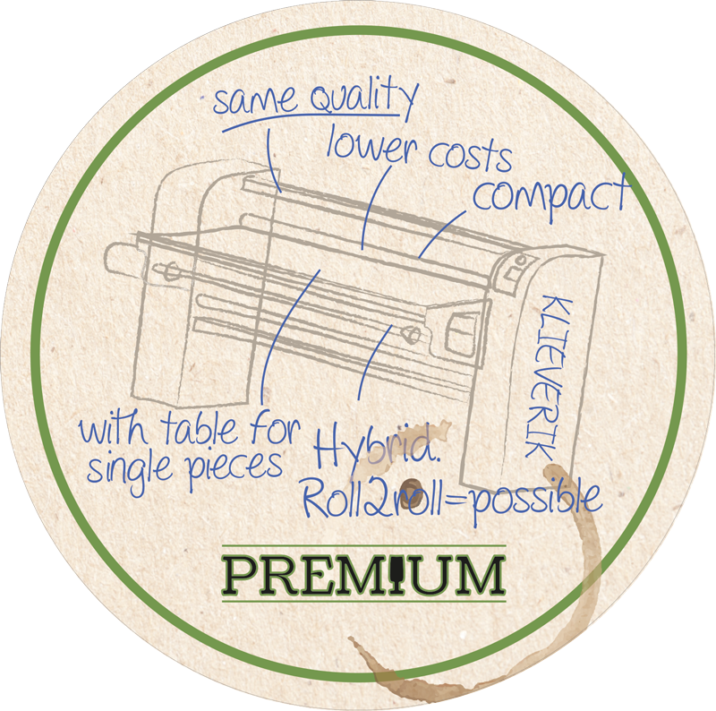 Remember this?
Earlier we introduced our youngest member to the Klieverik family: a very compact calender you can use for so many products. Just as solid as its larger brothers and sisters.
It started with an idea and a sketch... now it is for sale.
Check: klieverik.com/vertex
