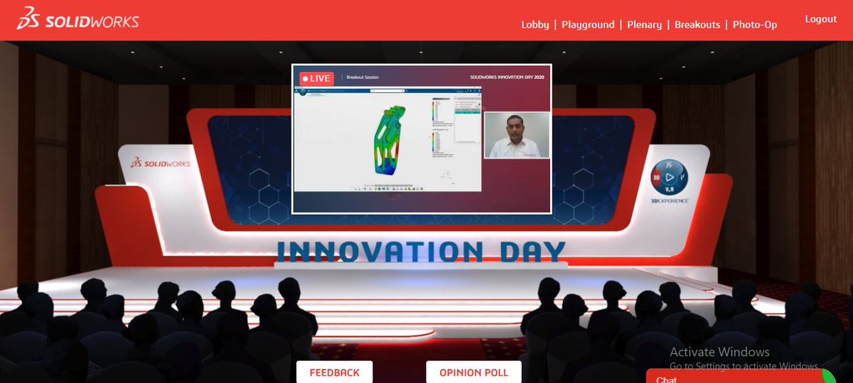 egssolidworks's tweet photo. Mr. Fakkirappa HOTTINAVAR Presenting Next Level Validation with SIMULIAworks
INDUSTRY CONSULTANT MANAGER
Dassault Systems Solidworks Corp
#SOLIDWORKSINDIA #SWX2021LAUNCH #SIMULIAWORKS #SOLIDWORKSSIMULATION #breakoutsession #3DEXPERIENCESOLIDWORKS #ConnectedSolutionofFuture https://t.co/A5AVnFwjbp