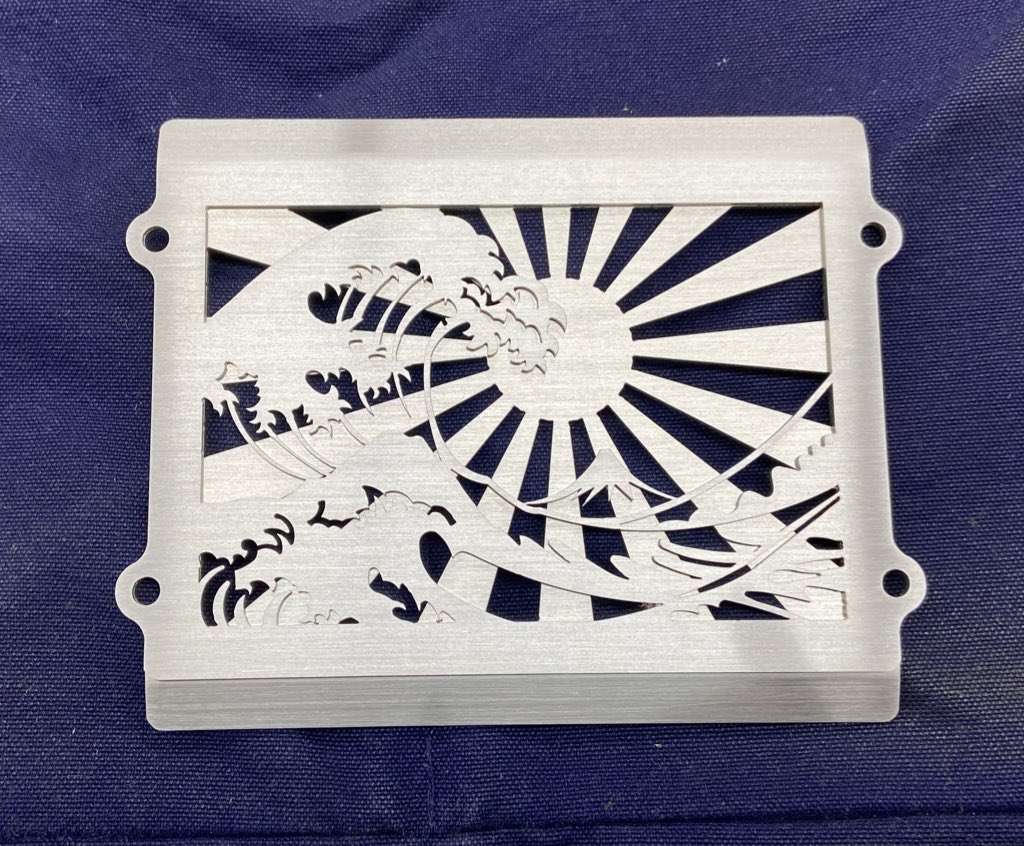 GYROBASE's tweet photo. I have a 浮世絵(ラジエターカバー)
I have a 日章旗(ラジエターカバー)
んー!🎶
あわせちゃったら
☀️大漁旗みてーじゃん😆
ズンズンチャ🎶
special thanks
@ayana_papadesu のりさん
#AF58 #zoomer #ruckus #ズーマー
#AF59 #バイト #AF57 #AF56
#Z4 #スマートディオ #AF55 #スクーピー https://t.co/oMGwZ56q2g