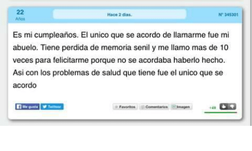 Hay momentos importantes que nunca se olvidan. Un gran ejemplo es cómo el amor de un abuelo hace que se acuerde del cumpleaños de su nieto a pesar de la demencia 💜