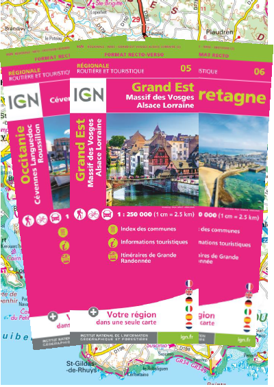 IGNpresse's tweet photo. L'#IGN édite la nouvelle collection de #cartes régionales routières et touristiques. #Occitanie #GrandEst #Nouvelleaquitaine #Corse...retrouvez les 13 régions de #France métropolitaine en 17 cartes!
#tourisme #culture #routes #outdoor #ignrando
👉https://t.co/8Kdo6HK5di https://t.co/sFIn8Hvyvh
