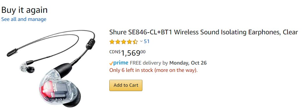 NashicalsRealm's tweet photo. Yeah sure Amazon, why not? https://t.co/nVEM7xMgEN