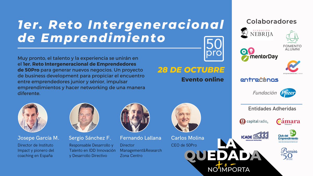 50Pro Emprendimiento Senior tweet media
