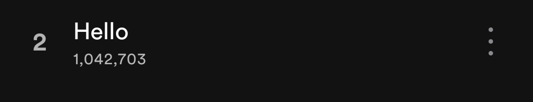 [201022] Spotify | #CHEN's 'Hello' has reached 1M streams on Spotify 🤗

⚡open.spotify.com/album/2FmUOkj3…
⚡open.spotify.com/artist/0UEP2XB…

#CHENHelloSingle #HelloDearCHEN
#안녕_종대의_다정한_인사  @weareoneEXO