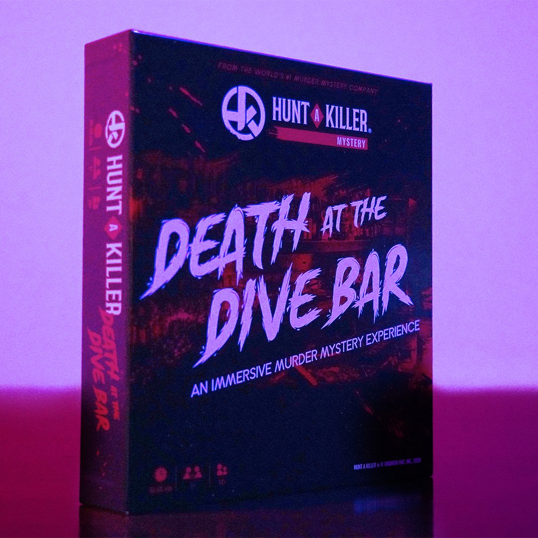 desertcartmena's tweet photo. Look what arrived at our office today, the Hunt a Killer - Death at Dive Bar board game and now we are all set for our Halloween night!
Here's a sneak peek inside the box of 'DEATH AT THE DIVE BAR'.
#huntakiller #halloween #boardgames #Desertcart #findanything #office #party https://t.co/AjXwbAi7bj
