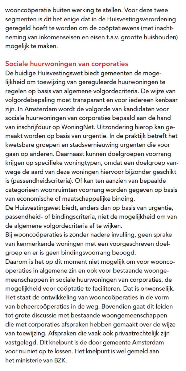 In 'Aan de slag met wooncoöperaties' geeft de Gemeente aan dat er mogelijk beperkte coöptatie is.

Worden voorrangsregels buiten werking gesteld? Dat is nu de vraag. Wat denken @Marrrije, <a href="/GerbenKamphorst/">Gerben Kamphorst</a>,  <a href="/Clemens_Mol/">Clemens Mol 🇬🇱 @Clemens_Mol@dju.social</a> ,<a href="/NBouabbouz/">Nabila Bouabbouz</a>?

<a href="/stichtingwoon/">!WOON</a>