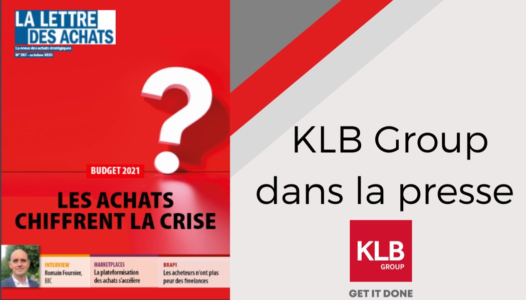 KLB_Group's tweet photo. KLB Group est à l'honneur avec son client ICF Habitat dans le dernier numéro de @LettredesAchats.  Une mise en lumière de "la stratégie pointue d'achats d'énergie" déployée par ICF Habitat et de l'accompagnement opérationnel et stratégique de KLB Group sur ce sujet technique. https://t.co/fD3ydqn8pP