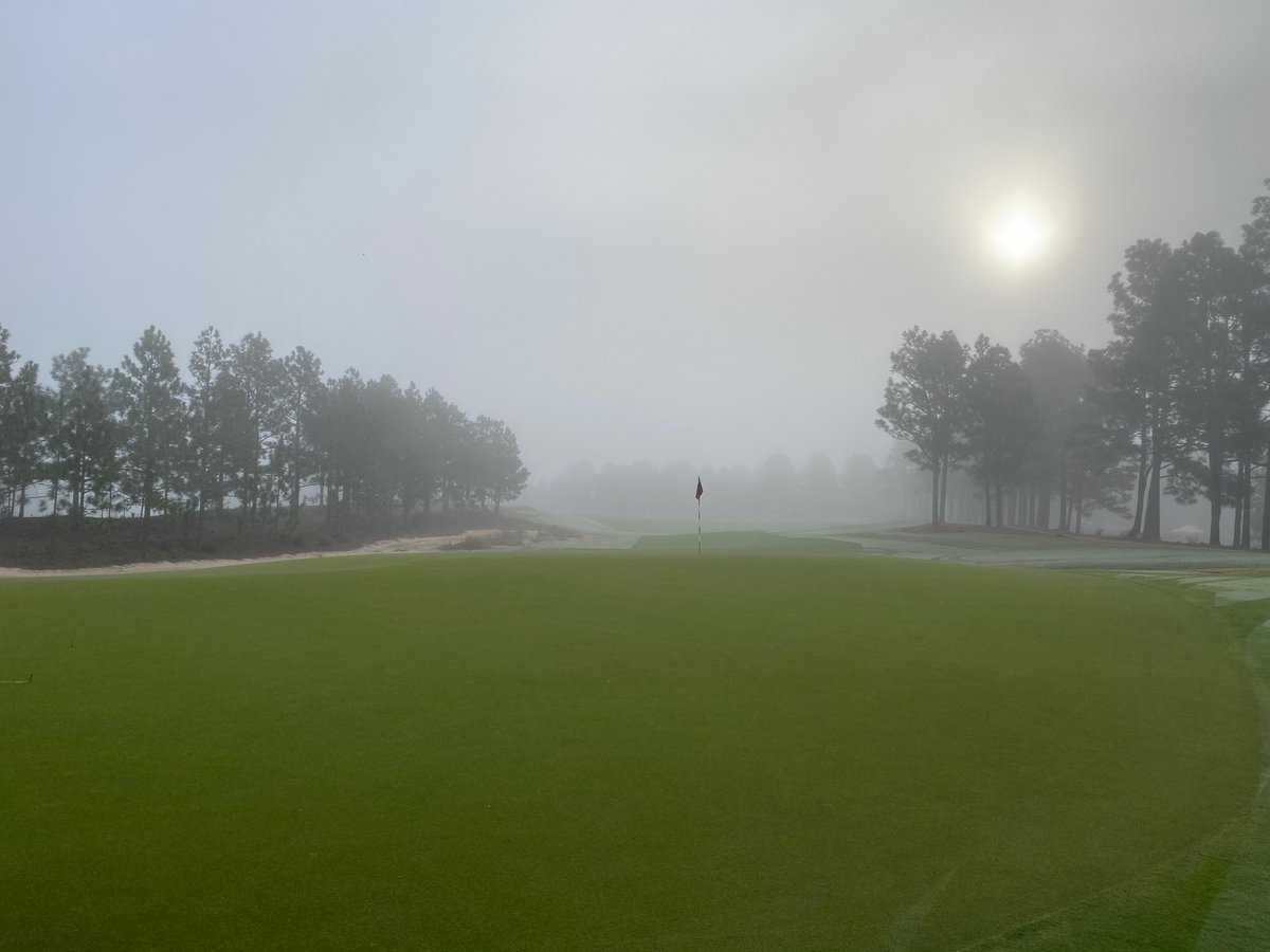 LMurphTurf's tweet image. Beautiful morning at Pinehurst No. 8.