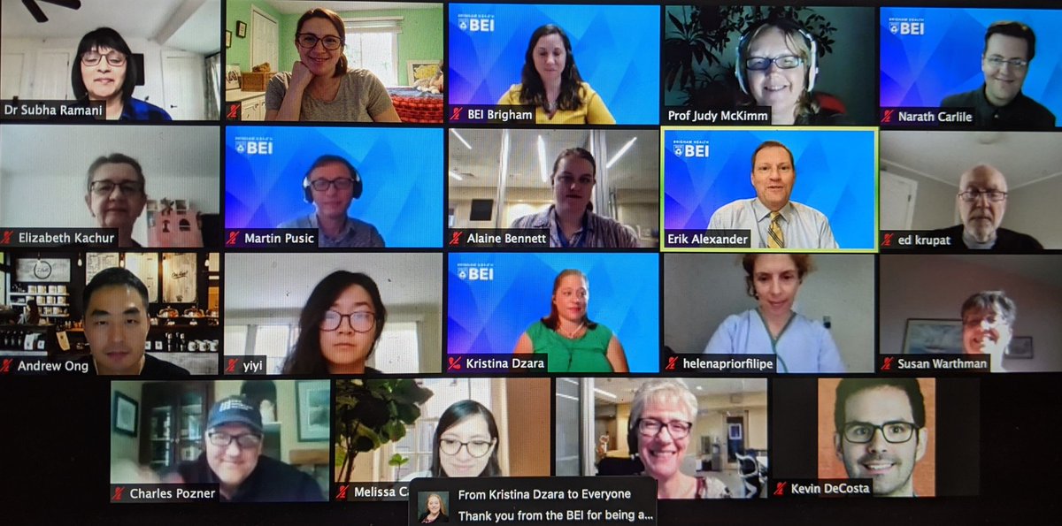 Rebecca Sternschein, MD (@rebeccasmd) on Twitter photo Still thinking about yesterday's interesting conversation about #meded #leadership and #followership with this global #community of educators + scholars! Thanks @Mentors_Borders and @SubhaRamani for organizing the #GlobalCafe event! <a href="/BrighamBEI/">Brigham Education Institute</a> <a href="/HarvardMacy/">Harvard Macy</a> Still thinking about yesterday's interesting conversation about #meded #leadership and #followership with this global #community of educators + scholars! Thanks @Mentors_Borders and @SubhaRamani for organizing the #GlobalCafe event! <a href="/BrighamBEI/">Brigham Education Institute</a> <a href="/HarvardMacy/">Harvard Macy</a>