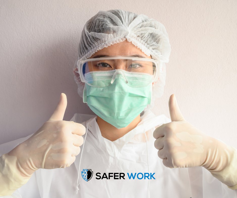 SaferWork1's tweet photo. How can you keep your employees #safe at all time? 🤔

One of our pro tips is to make sure that they always have their equipment on and with our #PPE Detection feature, you can now do that! Read more about the service here: 👇
https://t.co/D6ZH0V70Bc https://t.co/WBibzeAfQJ