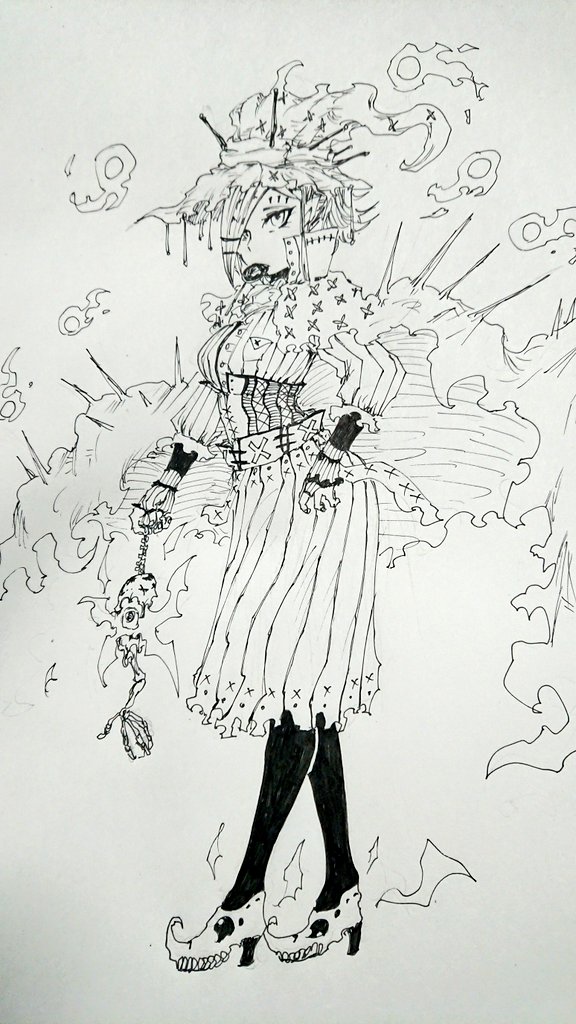 ちょっと描き込み 