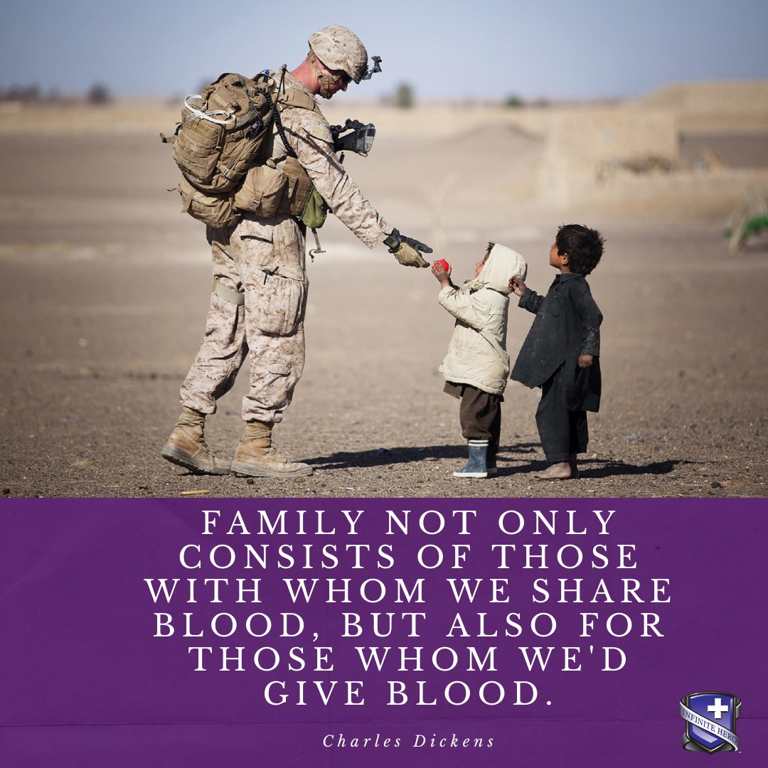 InfiniteHeroOrg's tweet image. We are the American Family ❤️🇺🇸💙 Each day we are grateful for the service and sacrifice of our military brothers and sisters 🙏🏽

You can support combat wounded military heroes and their families by visiting l8r.it/AYwX  ❤️🇺🇸💙

#militaryfamily #IHF #infinitehero