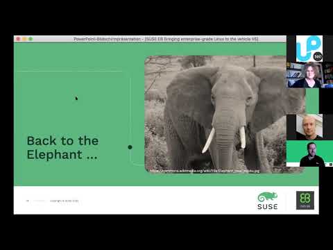 SuseMena's tweet photo. How will @elektrobit and @SUSE use Linux to deliver safe, secure software for autonomous vehicles? Check out the recording from #ScaleUp360 to learn more: https://t.co/Pjn2hfE1Nb https://t.co/Vpjax0vetB