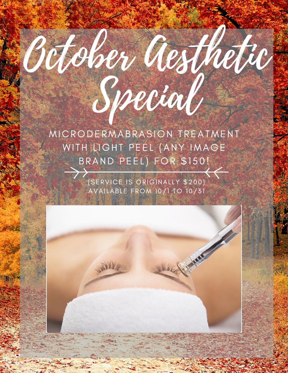 BayDerm's tweet image. Save $50 off of a microdermabrasion treatment + light peel? Yes please! 😍

#foreveryoung #microderm #microdermabrasion #microdermabrasiontreatment #skincare #skincaretreatment #thatglowthough #derm #dermatologist #dermatology