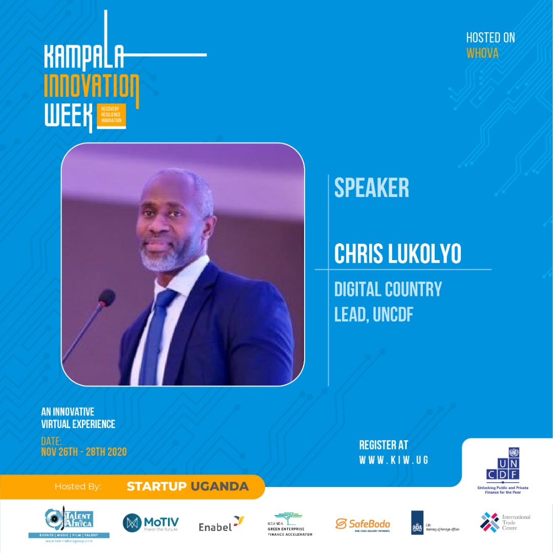 gad_rogers's tweet photo. As we draw closer to the 2020 Kampala Innovation Week, focusing on “Recovery. Resilience. Innovation: Innovation and Entrepreneurship as a tool for the youth.
Let me profile the top speakers at the event.
The #KIW2020 will take place from Nov26th – 28. #NTFIV https://t.co/xMMyNYObHo