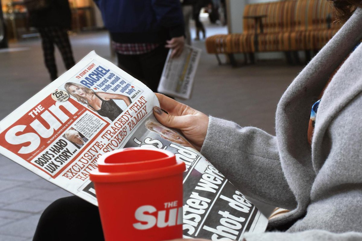 Autumn is already here!🍁🍂 Fancy a ☕ on us and read the news? Buy <a href="/TheSun/">The Sun</a> and see how you could have a chance to win #BounceBackBritain #shoplocal