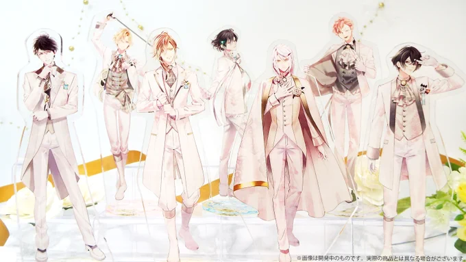 【SKiT Dolce】\明日正午12時より予約開始/

『DIABOLIK LOVERS』より、
 新規描き下ろし「Masquerade Jewel」イラストを使用したくじのご登場♪ 

B賞は仮面を外した素顔がまぶしいアクリルフィギュアスタンド✨

その他のくじのラインナップはこちら➡https://t.co/HXlSv3Xn63

#skitdolce 